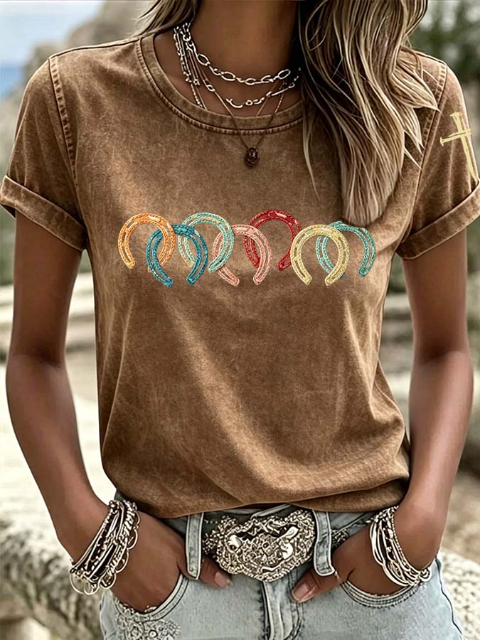 Women'S Faith Printed T-Shirt