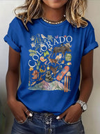 Women's Casual Colorado T-shirt