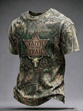 Christian Jesus Faith Casual Printed T-Shirt