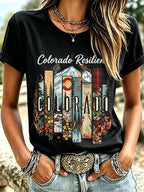 Women'S Colorado Resilient  Casual T-Shirt