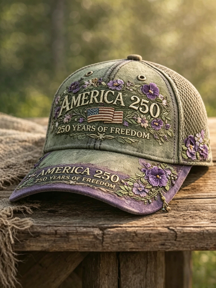 Unisex 250Th Anniversary Casual Hat