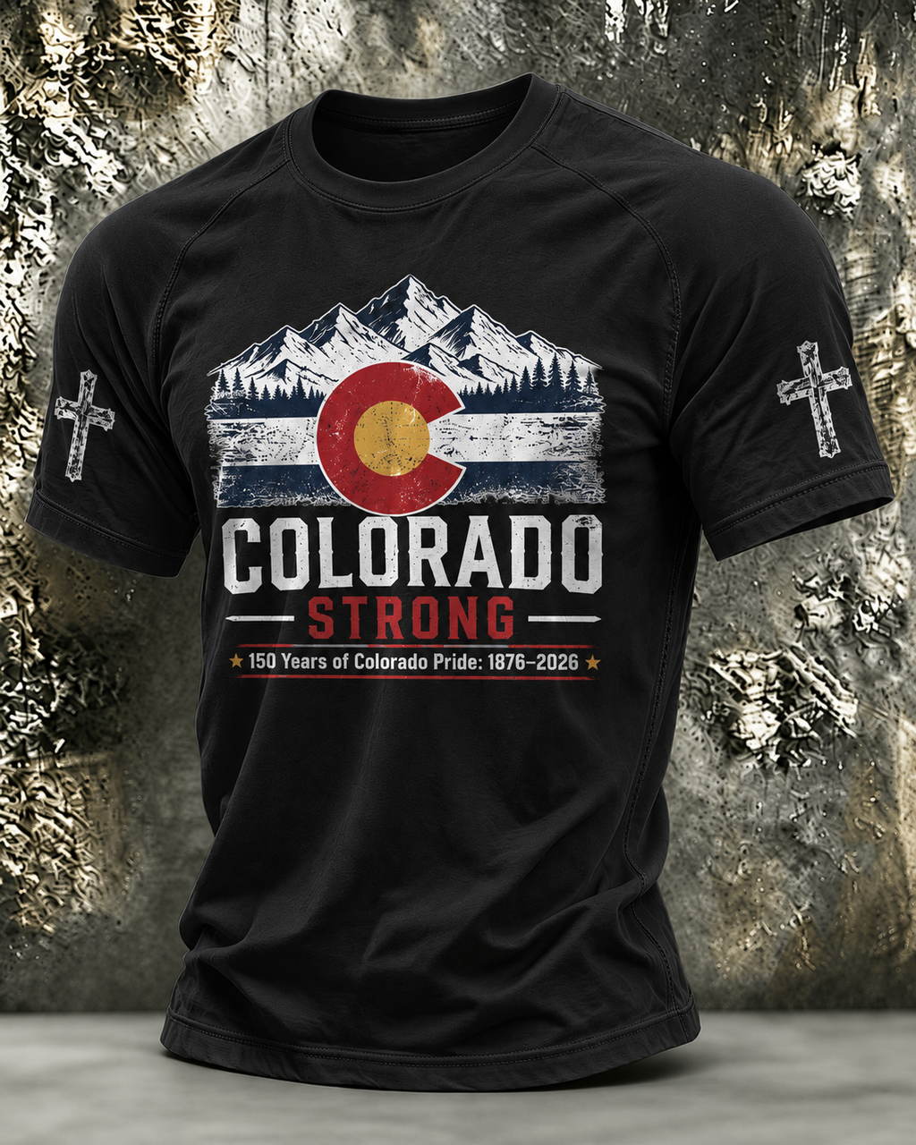 Men'S COLORADO STRONG Printed T-Shirt