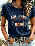 Women's COLORADO STRONG Print T-shirt