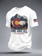 Men'S Colorado Strong: Rising From The Ashesn Printed T-Shirt