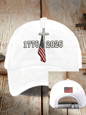 Unisex Retro 250th Anniversary Printed Hat