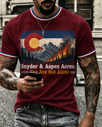 Men'S Colorado Strong: Rising From The Ashesn Printed T-Shirt