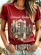 Women'S Colorado Resilient  Casual T-Shirt