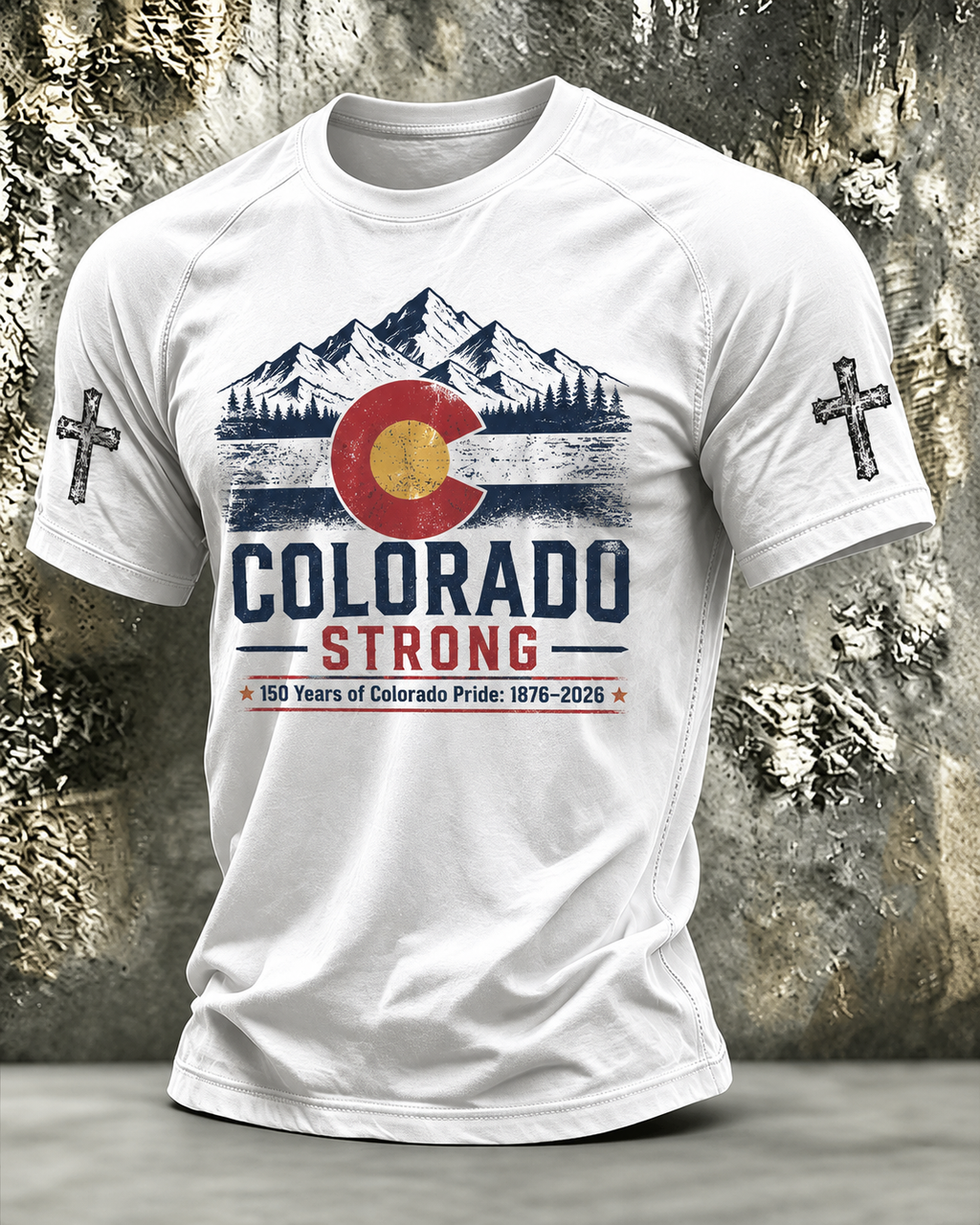 Men'S COLORADO STRONG Printed T-Shirt