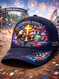 Unisex 250Th Anniversary Printed Baseball Hat