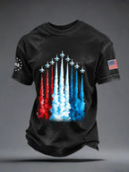 Men'S American Flag Commemorative 250Th Anniversary Classic Pattern Short Sleeve T-Shirt