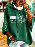 Women'S God is Still Writing Your Story Printed Hoodie