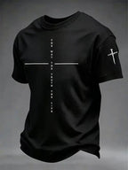 Men's Faith Printed Casual T-shirt