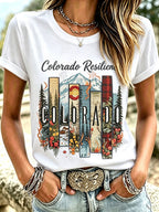 Women'S Colorado Resilient  Casual T-Shirt