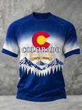 Men's Colorado Strong Printed Short Sleeve T-shirt