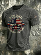 Male COLORADO STRONG Printed T-Shirt