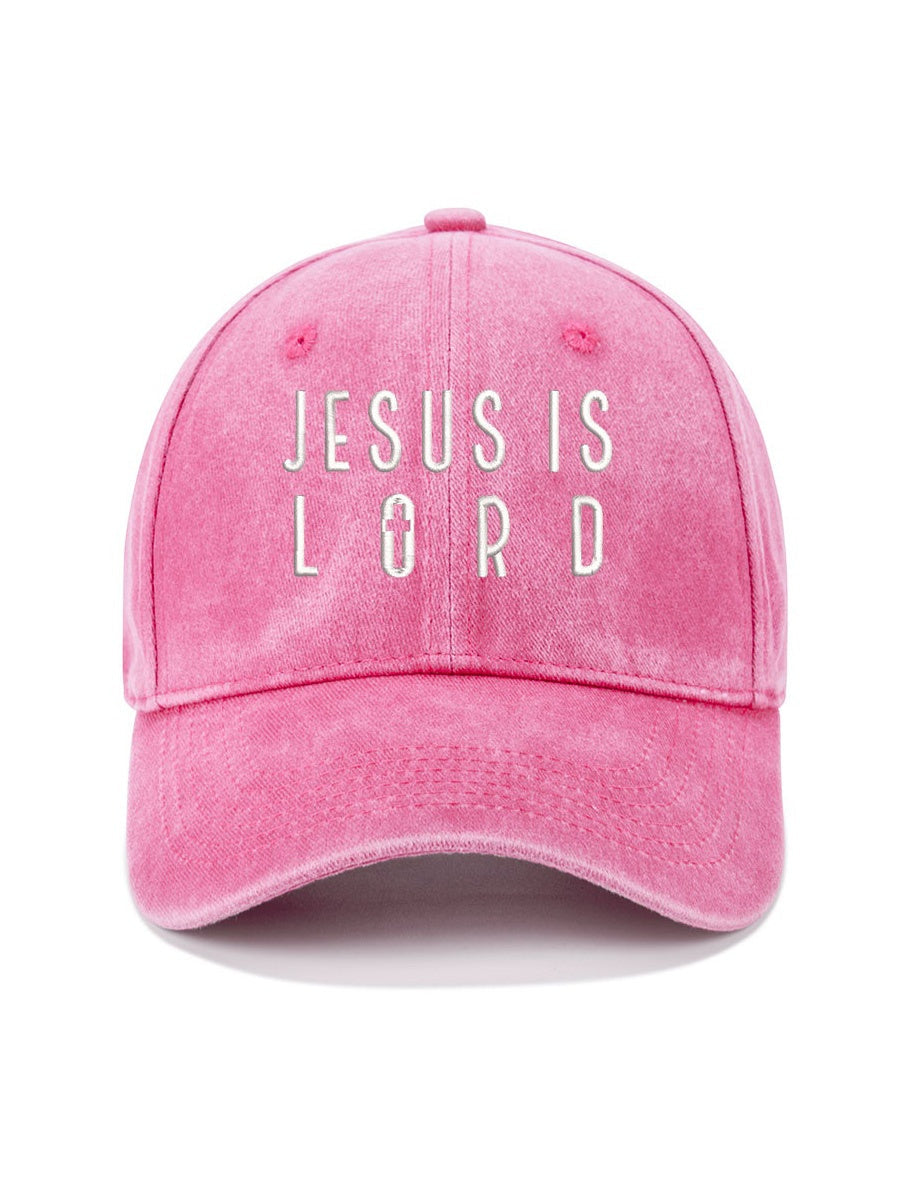 Unisex Jesus Is Lord Print Hat