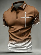 Men'S Faith Printed POLO Shirt