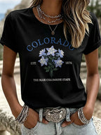 Women's Casual Colorado T-shirt