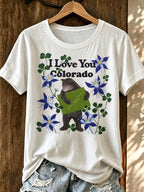 Women's Casual Colorado T-shirt
