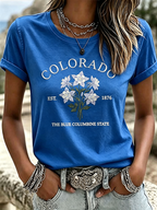 Women's Casual Colorado T-shirt