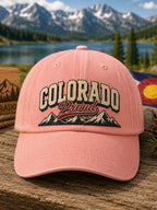 Retro Print Baseball Cap