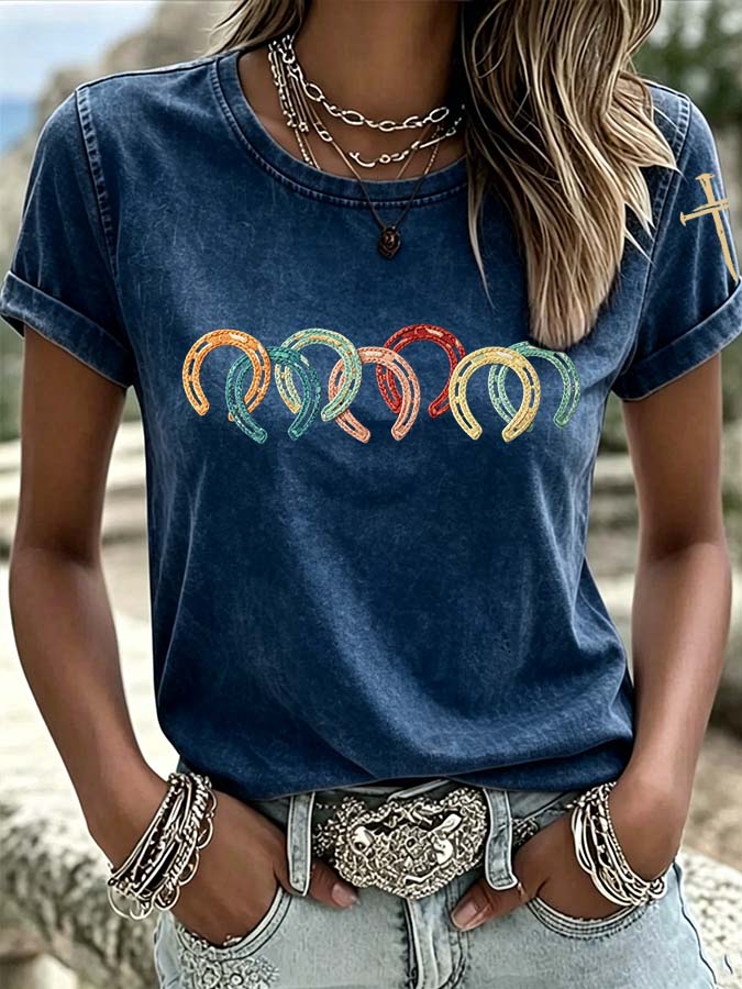 Women'S Faith Printed T-Shirt