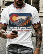 Men'S Colorado Strong: Rising From The Ashesn Printed T-Shirt
