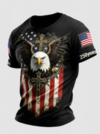 Men's Retro Faith 250th Anniversary American Short-Sleeve T-Shirt