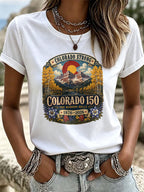 Women's Casual Colorado T-shirt
