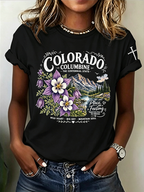 Women's Casual Colorado T-shirt