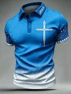 Men'S Faith Printed POLO Shirt