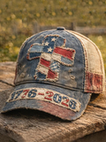American Cross 1776-2026 Printed Casual Neutral Hat