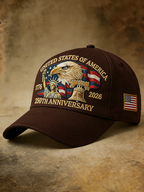 250Th Anniversary Baseball Hat For The Vintage Eagles And Statue Of Liberty