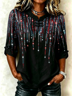 Women's 250th Anniversary Button Top