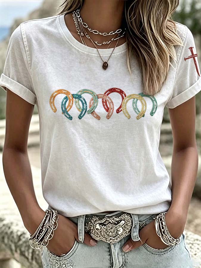 Women'S Faith Printed T-Shirt