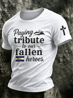 Men's Paying Tribute to Our Fallen Heroes T-shirt