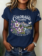 Women's Casual Colorado T-shirt