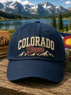 Retro Print Baseball Cap