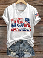 Women's 250 Year Print Short Sleeve T-shirt