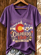Women's Casual Colorado Strong T-shirt