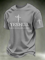 Men's “Faith” waffle knit T-shirts