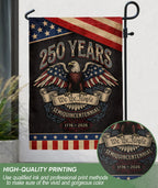 America 250Th Anniversary 1776–2026 House Flag – We The People Bald