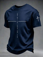 Men's Faith Printed Casual T-shirt