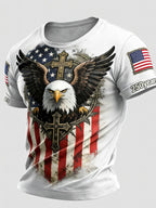 Men's Retro Faith 250th Anniversary American Short-Sleeve T-Shirt