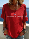 Women's 250 Years of Freedom Crew Neck T-Shirt